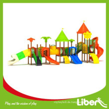 Outdoor Plastic Slides Große Kinder Outdoor Spielplatz für Kinder Vergnügungspark